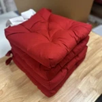 Set Of Ikea Malinda Chair Pad Seat Cushion Red Wine Indoor Outdoor 16/14X15X3". Fixed Price $99.99.