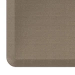 Anti Fatigue Mat 72 X 20 Cushioned Waterproof Grasscloth Pecan Gelpro Floor. Fixed Price $209.99.