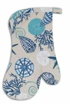 Blue Shells Hand Oven Mitt Kitchen Pot Holder By Kay Dee Design Nwt # R2545. Fixed Price $8.99.