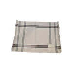 Hearth & Hand Magnolia Cotton Linen Red Blue Cream Striped Placemats (set Of 8). Fixed Price $28.00.