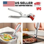 Stainless Steel Anti-scald Plate Gripper Clamp Kitchen Tongs Bowl Lifter Holder. Fixed Price $9.99.