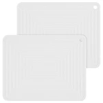 Nstezrne Trivets For Hot Dishes, Pads Set Of 2, A02: White. Fixed Price $24.99.