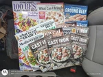 Better & Garden, Taste Of Home, Cast Iron Skillet Suppers Magazine Lot W 18. Fixed Price $27.36.