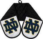 Notre Dame Fighting Irish Leprechaun 32 Inch Long Pocket Oven Mitts Cotton DZ306. Fixed Price $16.99.