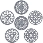 6 Set Silicone Trivet Mats For Hot Dishes, Heat Resistant Pots And Pans Holde.... Fixed Price $32.25.