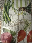 Michel Design Vegetable Kingdom 100% Cotton Runner 108X16.5 Bnwt Nice. Fixed Price $69.49.