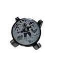 Boma Inuit Coaster Set Of 6 W/holder Made Canada Textured Canadian Folk Art. Fixed Price $30.00.
