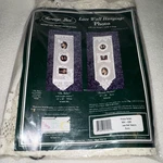 Vtg New Heritage Lace Picture Perfect Wall Hanging Ecru WH-03E 12"X38" 1999. Fixed Price $16.00.