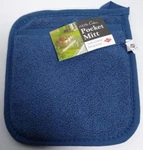 Ritz Royale Collection 100% Cotton Terry Cloth Pocket Mitt Federal Blue. Fixed Price $14.99.