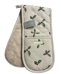 Nwt Sophia Allport Cotton Kitchen Double Oven Glove Mitt Christmas Holly Berry. Fixed Price $20.97.