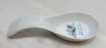 Vintage Forget-me-not Alaska State Flower Spoon Rest Holder. Fixed Price $7.99.