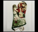 Michel Design Works Oven Mitt Christmas Joy Santa 14 X 7.5 Cotton Nwt. Fixed Price $42.99.