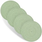 Trivets For Hot Dishes, 4 Pot Holders Kitchen, Heat Resistant Mats Co.... Fixed Price $17.78.