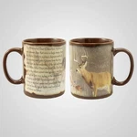 Lipco Ceramic Whitetail Deer Full-wrap Coffee Mug, 5", Kitchen Accessory. Fixed Price $22.46.