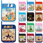 12 Pcs Seasonal Pot Holders Pocket Heatresistant Fabric Pads Modern Decor. Fixed Price $34.43.
