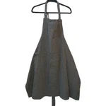Kay Dee Designs Full Apron Cotton Gray W/stripes Pockets Grill Master Chef Large. Fixed Price $18.00.