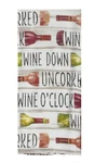 Wine Glass Bottle Kitchen Bar Hand Dish Tuscan Theme Tea Towel Kay Dee Designs. Fixed Price $8.99.