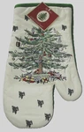 Spode Christmas Tree Oven Mitt 13" X 7". Fixed Price $19.79.
