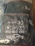 (pair) Rapicca Welding Gloves Heat Resistant Fireproof Leather Black 16". Fixed Price $29.74.