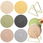 H&w 6PCS Thickened Pot Holders, Silicone Trivets, Nonslip Heat Resistant Pads.... Fixed Price $27.32.