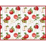 Apple Orchard Microfiber Countertop Dish Drying Mat, Machine Washable By Kay Dee. Fixed Price $13.95.