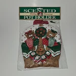 Vtg Nos Holiday Trimmings Christmas Cats Scented Potholder Pine Barth & Dreyfuss. Fixed Price $16.96.