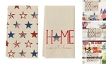 America Stars Home Patriotic 4TH Of July Kitchen Dish Towels, 18X26. Fixed Price $23.72.