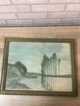 "harp Of The Winds" By Homer Dodge Martin, Beautiful Painting (1895). Fixed Price $59.99.