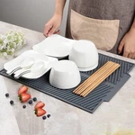 Xl Larger Silicone Sink Drainage Pad, Anti-slip Rubber Kitchen Drying Board. Fixed Price $24.88.