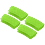 Uxcell 4 Pcs Silicone Assist Hot Pan Handle Holder Skillet Green. Fixed Price $16.91.