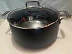 New All-clad Expert HA1 Hard Anodized Nonstick 8 Qt Stock Pot- 500* F /all Ovens. Fixed Price $150.00.