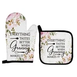 Qeheb Gifts Grandma Oven Mitts Pot Holders Sets, White-granny. Fixed Price $21.73.