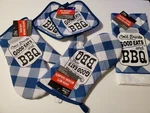 Home Collection Kitchen Oven Mitts Mittens Colds Drinks Good Eats And Bbq. Fixed Price $15.99.