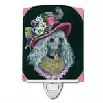 Carolines Treasures 6 4 In. Poodle Lady Alexandria Ceramic Night Light. Fixed Price $7.28.