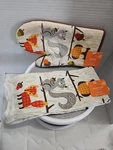 2PC Set Women Owned Collection Kitchen Dish Towel & Pot Holder Owls Fall. Fixed Price $9.00.