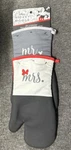 Disney Non-slip, Heat Resistant Neoprene Oven Mitts, 2PK Mr. And Mrs.. Fixed Price $11.99.