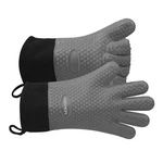 Geekhom Bbq Gloves Heat Resistant Oven Mitts - One Size Fits Most, Light Gray. Fixed Price $32.45.