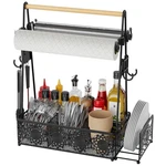 Eknitey Camping Utensil Grill Holder: Bbq Condiment Griddle Kitchen Organizer.... Fixed Price $35.43.