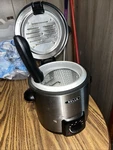 Bella 13769 0.9L Stainless Steel Deep Fryer No Power Cord. Fixed Price $38.98.