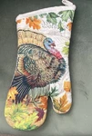 Michel Design Works Oven Mitt Fall Harvest Turkey Thanksgiving Euc. Fixed Price $20.00.