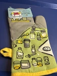 Blue Q "droppin' New Recipe" Oven Mitt Housewarming Gift. Fixed Price $8.99.
