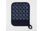 Blue Floral Oven Mitt Pot Holder - Threshold. Fixed Price $8.99.