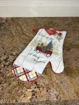 Christmas Oven Mitt Wagon Tree Farmhouse Holiday Kitchen Decor New. Fixed Price $10.00.
