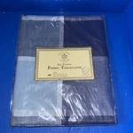 Nip Sultans Linens Ny All Cotton Blue Plaid Tablecloth! 52 X 70 Oblong!. Fixed Price $17.00.