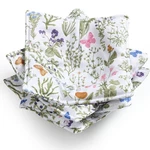 Cunhill 4 Pcs Cotton Microwave Bowl Cozy Holders For Hot Food Herbal Green. Fixed Price $27.55.