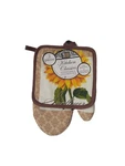 New 2 Piece Kitchen Classic Potholder And Oven Mitt Set Cotton Polyester #a. Fixed Price $8.99.