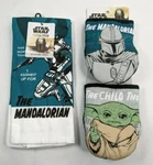 Baby Grogu Oven Mitt & 2 Dish Towel Kitchen Set New Star Wars The Mandalorian. Fixed Price $29.99.