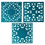 Silicone Trivets Mats For Hot Pots And Pans, Square Microwave Non Slip Fo.... Fixed Price $23.99.