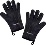 500 F Heat Resistant Silicone Oven Mitts Non-slip Bbq Cooking Grilling Gloves. Fixed Price $12.95.