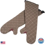 San Jamar 800FG24 Bestguard Commercial Heat Protection Up To 450 Oven Mitts. Fixed Price $53.10.